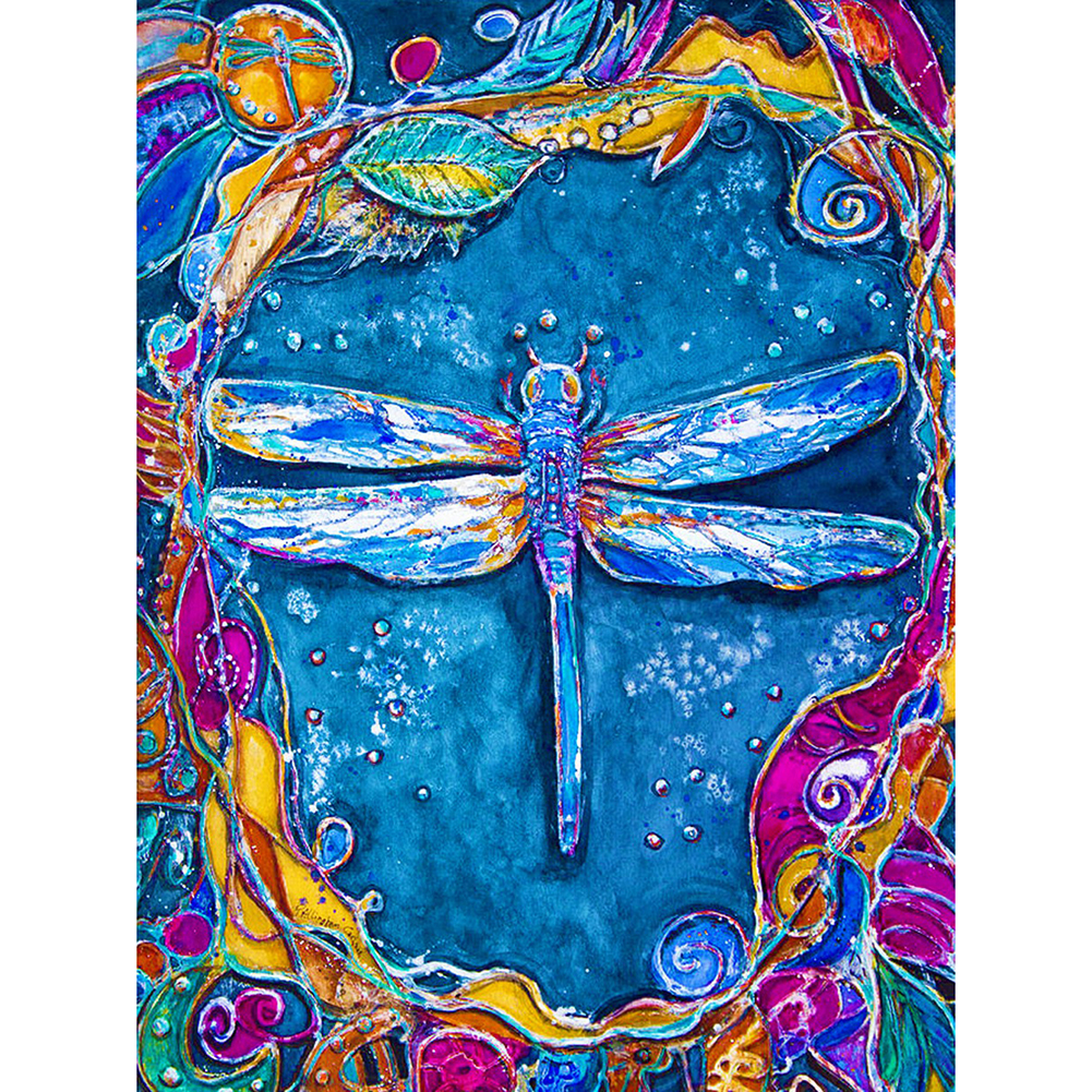 

Dragonfly - Round Drill Diamond Painting - 30*40CM, 501 Original