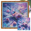 (US Only)Butterfly Print Cross Stitch Kit 75x75cm DIY 14CT Egyptian Cotton Embroidery Art