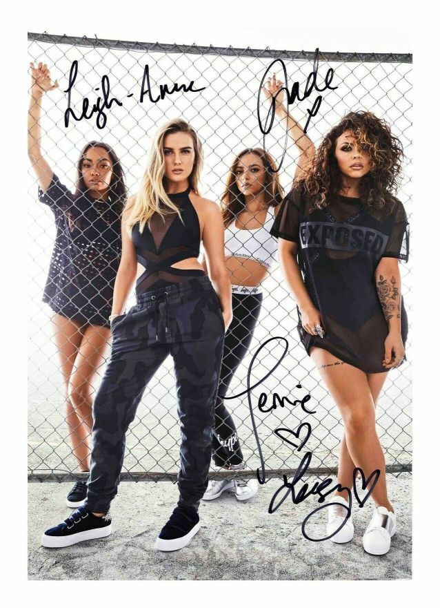 LITTLE MIX AUTOGRAPH SIGNED PP Photo Poster painting POSTER