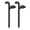 Solar Pathway Lights Decorative Path Light Solar Powered Outdoor Landscape Lighting for Driveway Lawn Patio Garden Yard