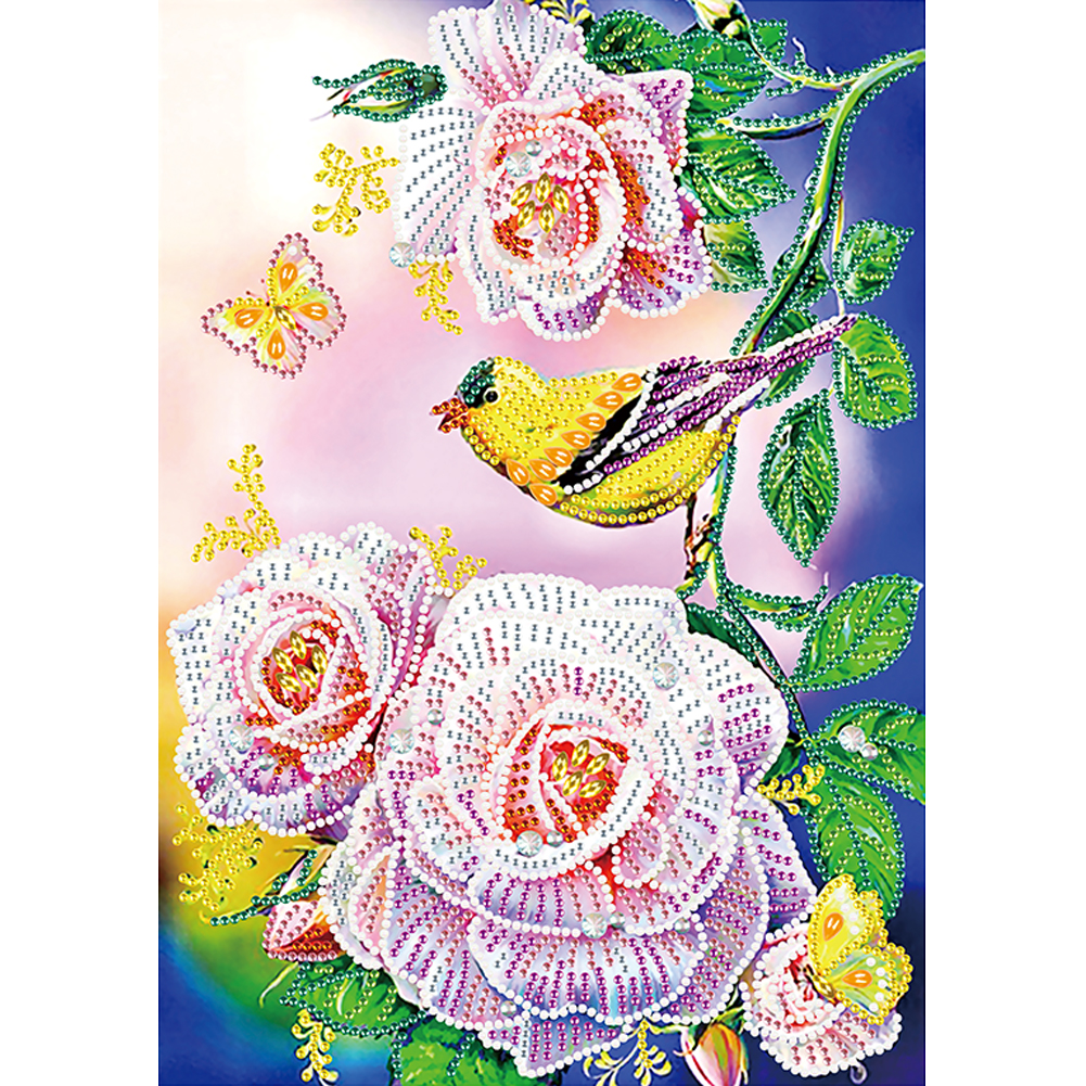 

Bouquet Of Roses - Special Shaped Diamond Painting - 30*40CM, 501 Original