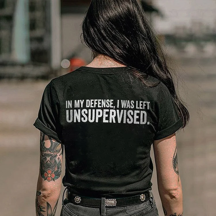 Unsupervised Womens Print T-Shirt