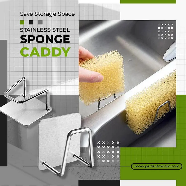 Stainless Steel Sponge Caddy