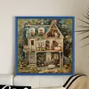 Dream House-14CT Stamped Cross Stitch 50*50cm/19.69*19.69in