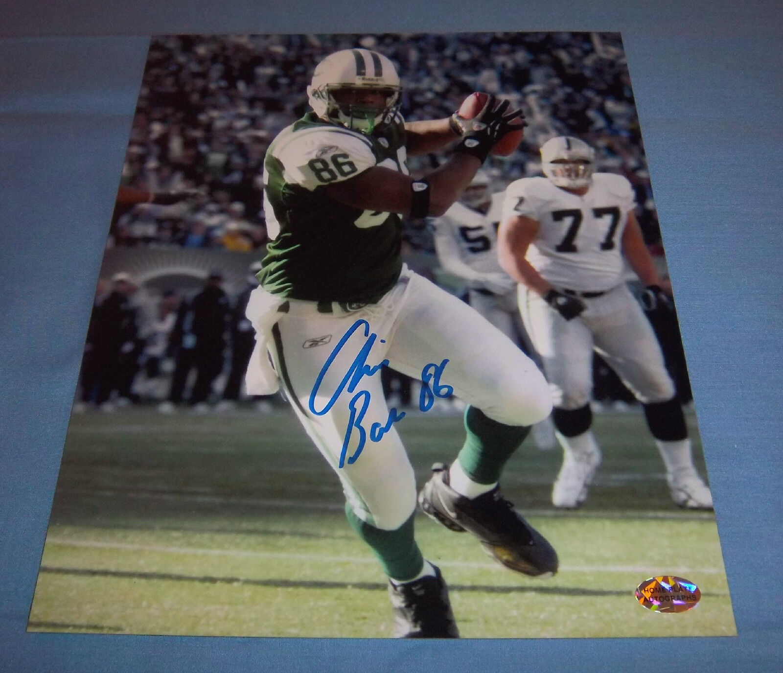 New York Jets Chris Baker Signed Autographed 8x10 Photo Poster painting Michigan State F