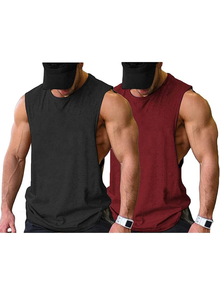 Leisure 2-Packs Muscle Tank Top (US Only) QueenFunky