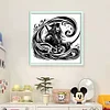 Silhouette Pirate Ship Captain-11CT Stamped Cross Stitch 40*40cm/15.75*15.75in tapestrymarket