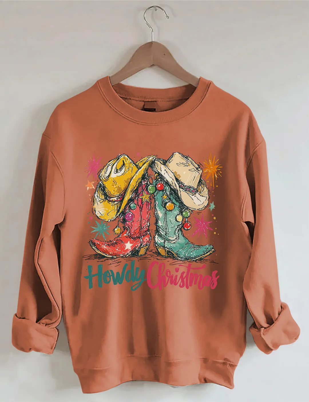 Howdy Christmas Sweatshirt
