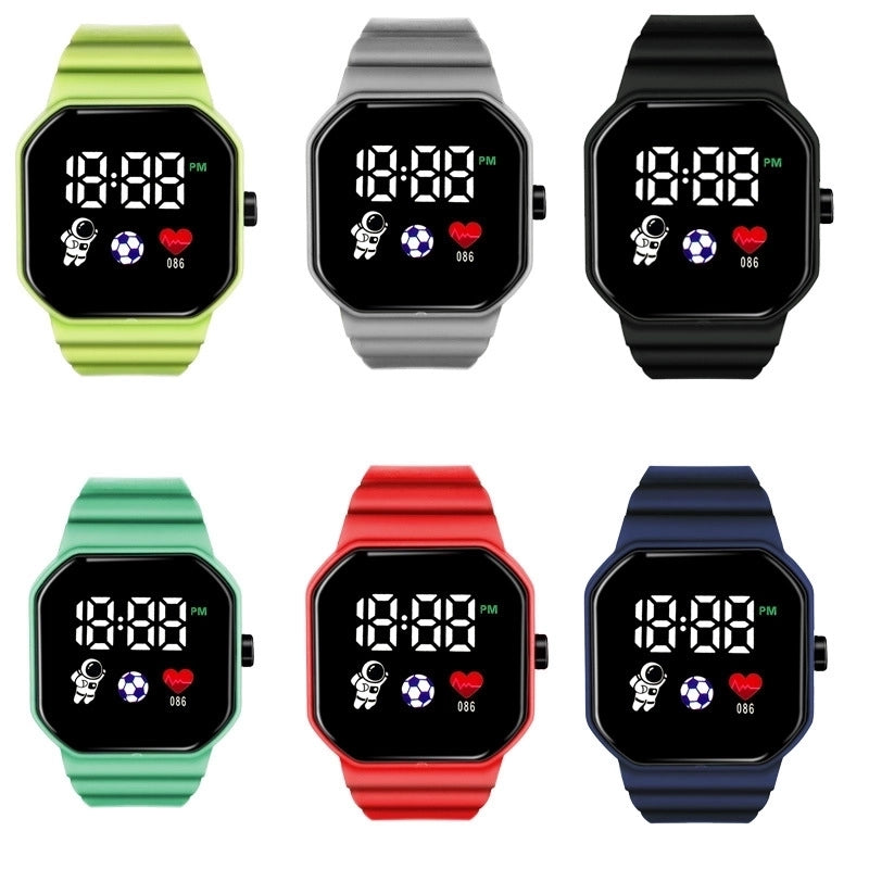 Minimalist Solid Color Electronic Women's Watches