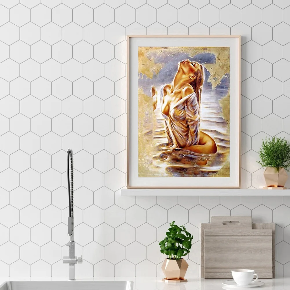 Diamond Painting - Full Round Drill - Sexy Beauty