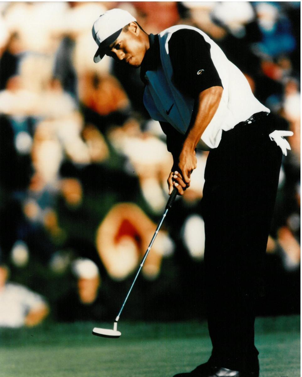 Tiger Woods Unsigned 8x10 Glossy Photo Poster painting #5