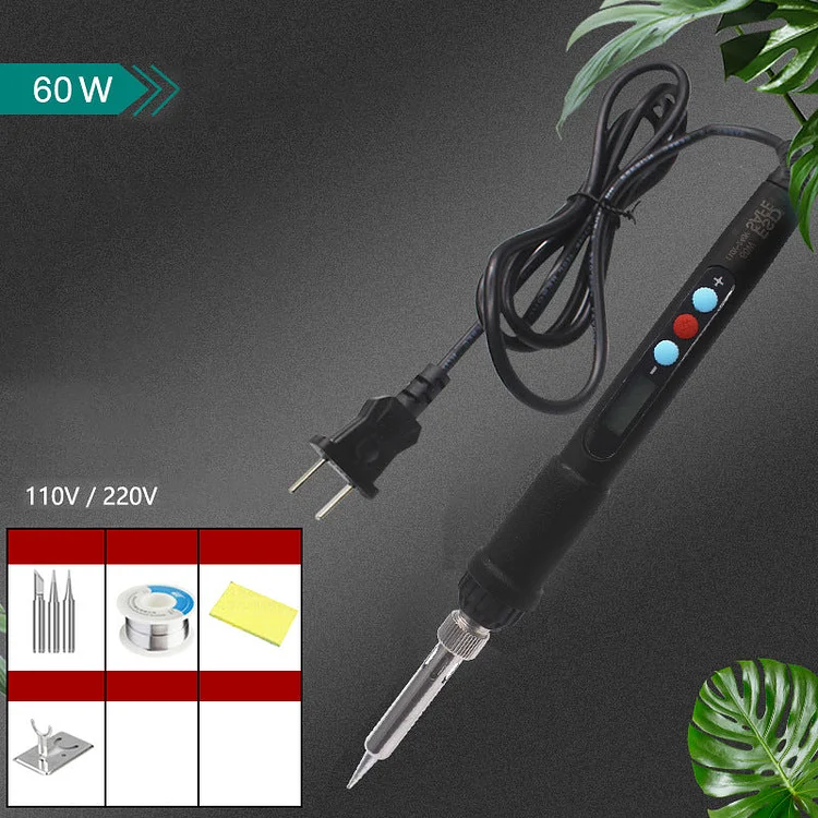Adjustable Temperature Soldering Iron Set