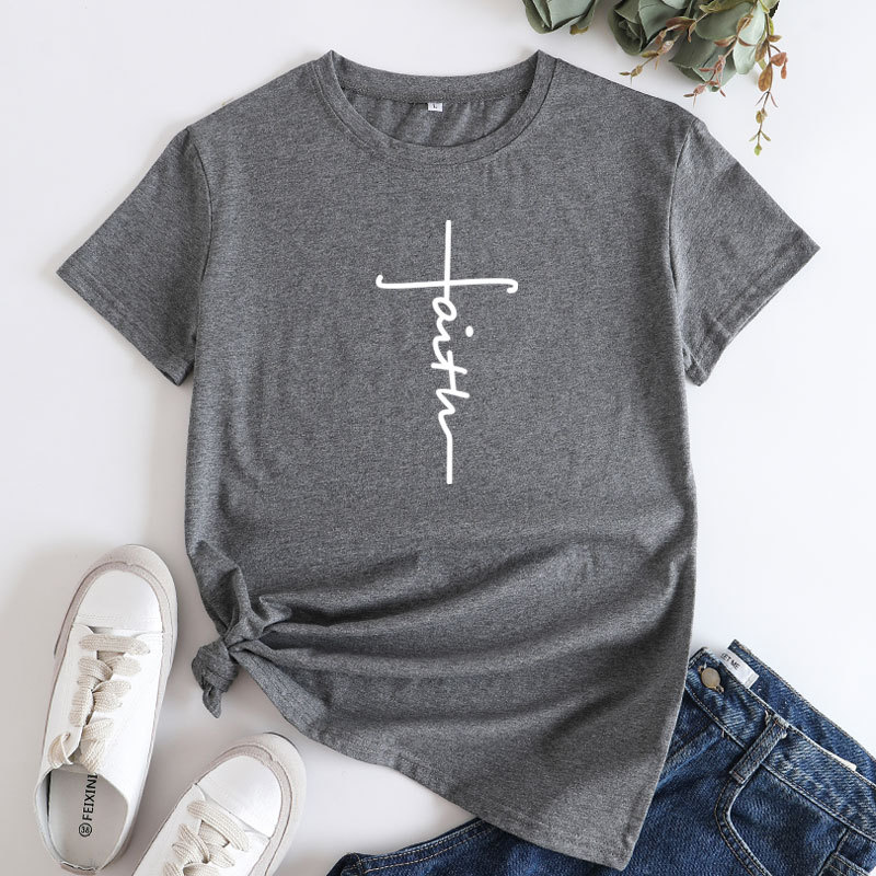 Faith Women's Cotton T-Shirt | ARKGET