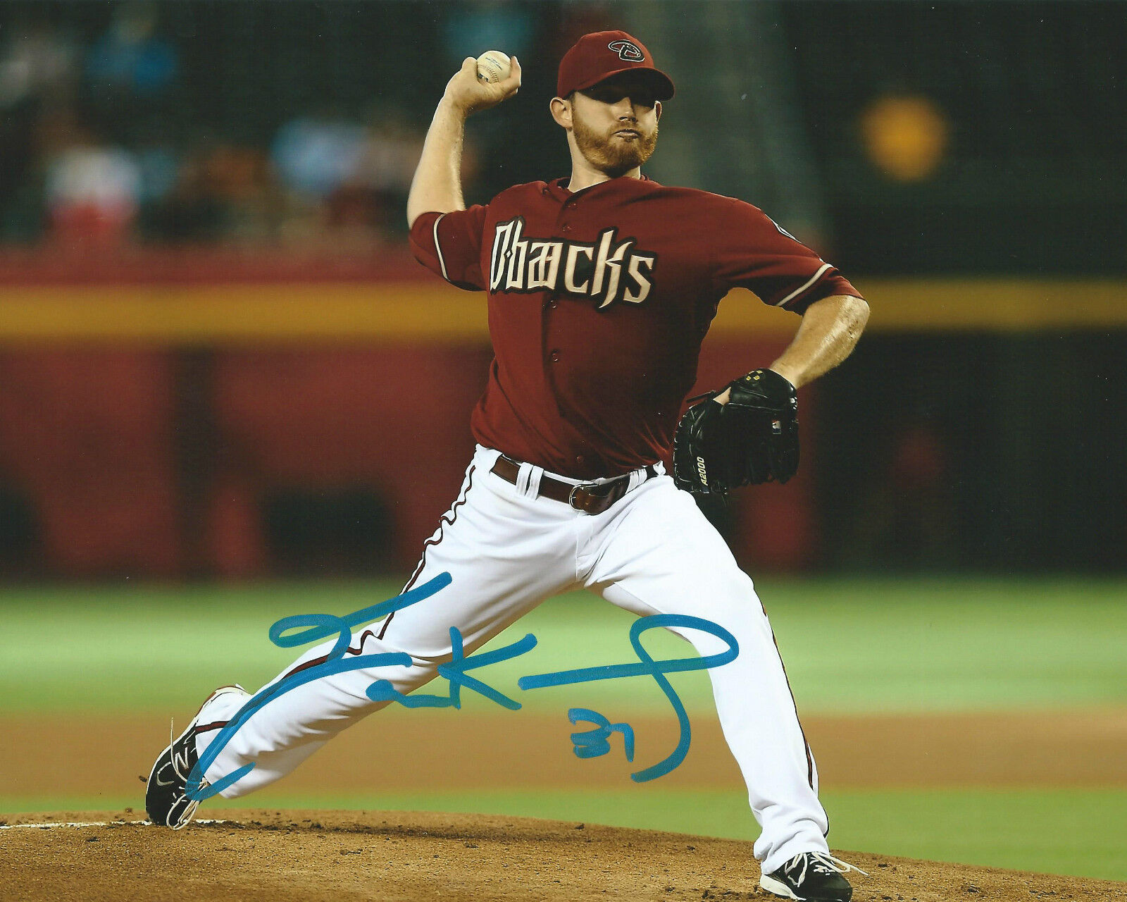 **GFA Arizona Diamondbacks *IAN KENNEDY* Signed 8x10 Photo Poster painting I2 COA PROOF!**