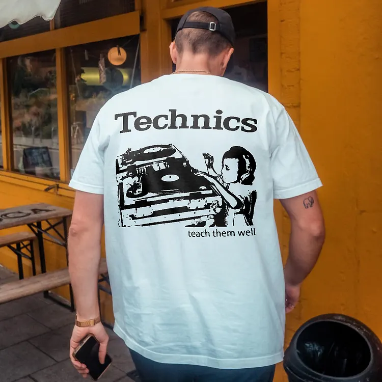 Technics Teach Them Well T-shirt