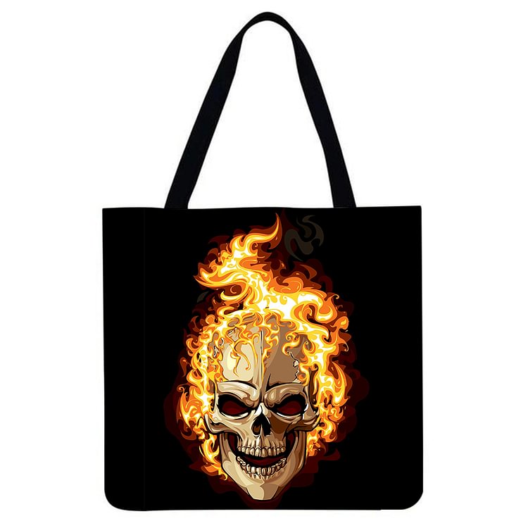 Halloween - Linen Tote Bag
