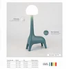 Giraffe Bluetooth Music Night Light Chargeable and Plug-in Touch Atmosphere Light Bedroom Home Decoration and Gift