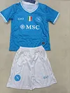 Joyfball 2025/2026 Kids Size Napoli Home Football Jersey 1:1 Thai Quality