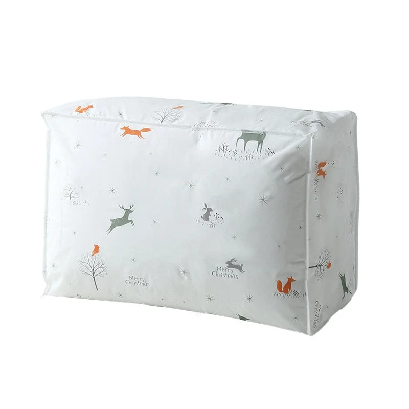 1PCs Foldable Storage Bags Folding Organizer Bag for Clothes Quilt Blanket Pillow Luggage Breathable Waterproof Closet Organizer