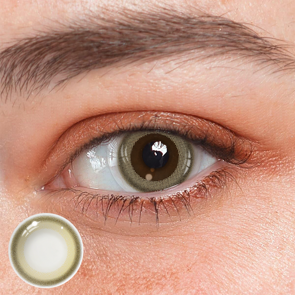 Linette Moon Brown Coloured Contact Lenses