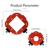 Woodworking Router Templates R10-R25/R30-R50 Radius Jig Arc Angle Template
