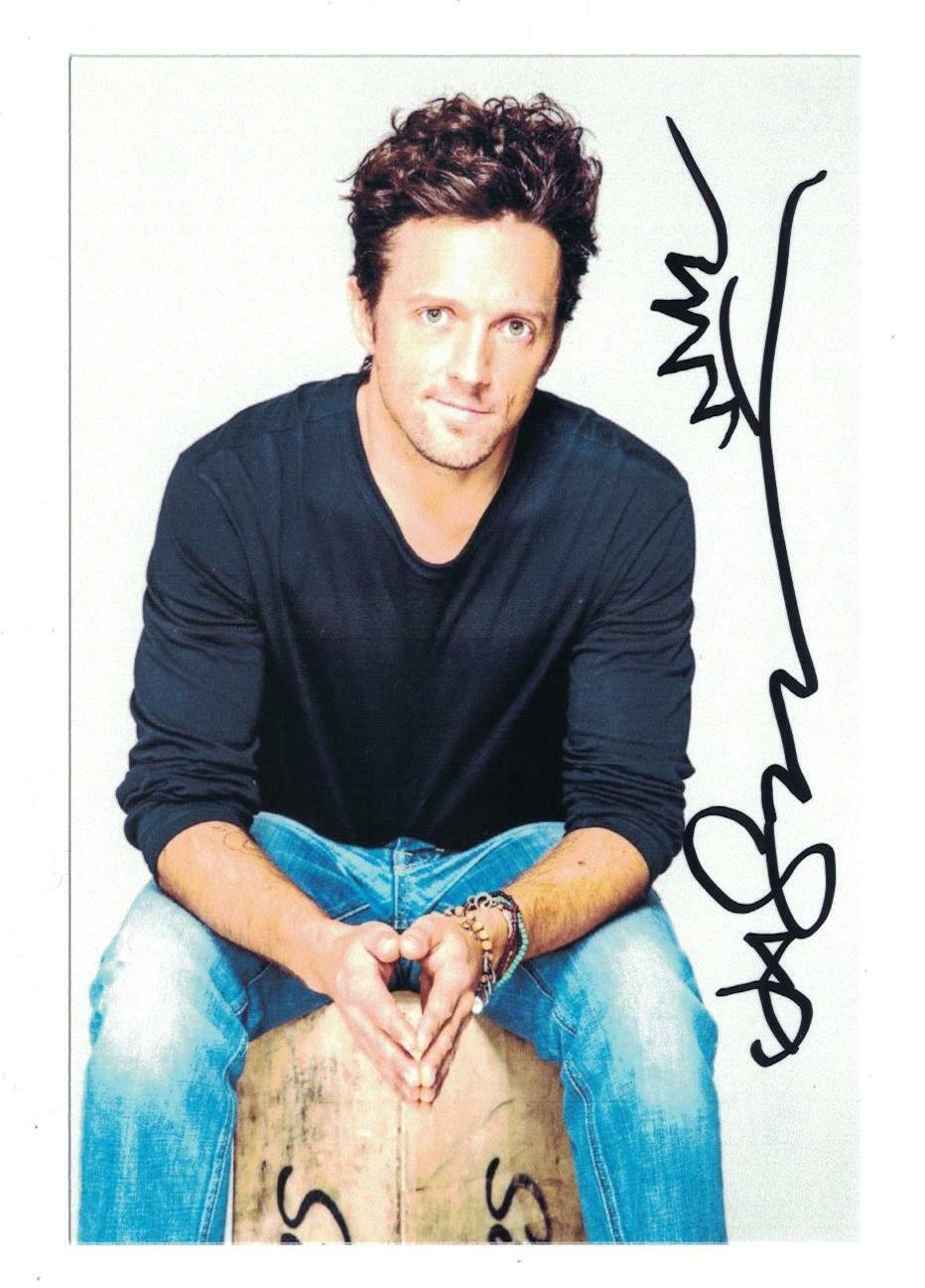 Jason Mraz Signed Autographed 4 x 6 Photo Poster painting Singer Songwriter B