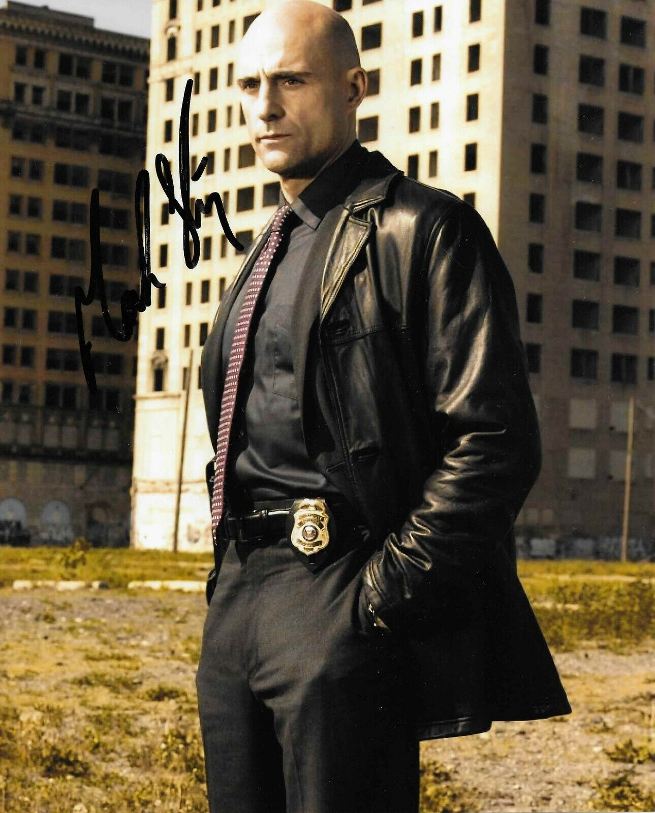 Mark Strong autograph - signed Low Winter Sun Photo Poster painting - Kick Ass - Kingsman