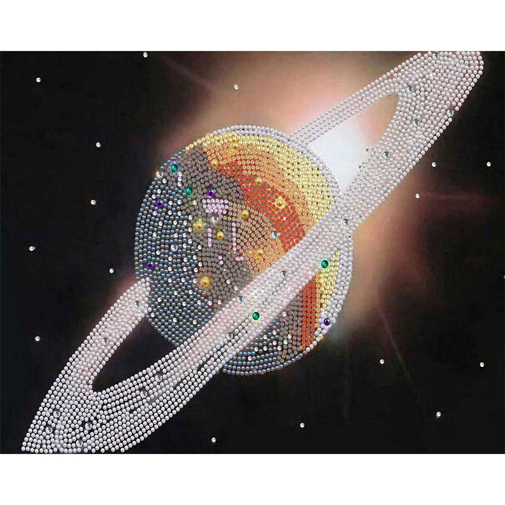 

Planet - Special Shaped Diamond Painting - 40*30CM, 501 Original