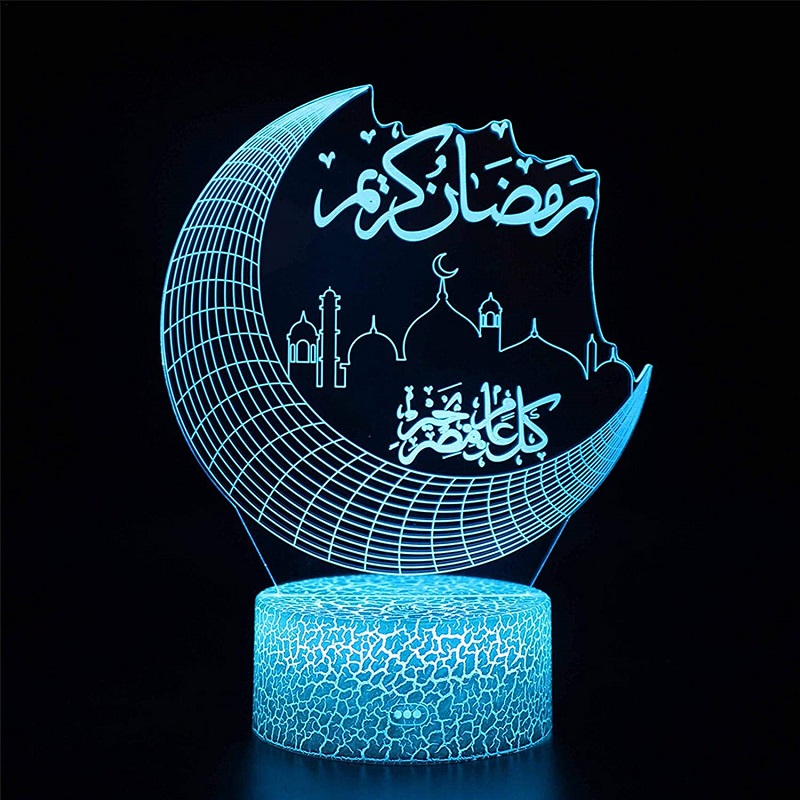 

Moon 3D Nightlight LED Kids Bedroom Touch Sensor Colorful Lamp Decor Gifts, Lc-874, 501 Original