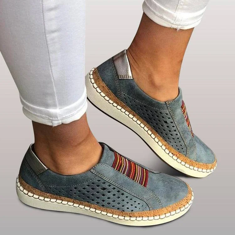 Libiyi Women's Breathable Flat Bottom Bunion Corrector Sneaker Shoes