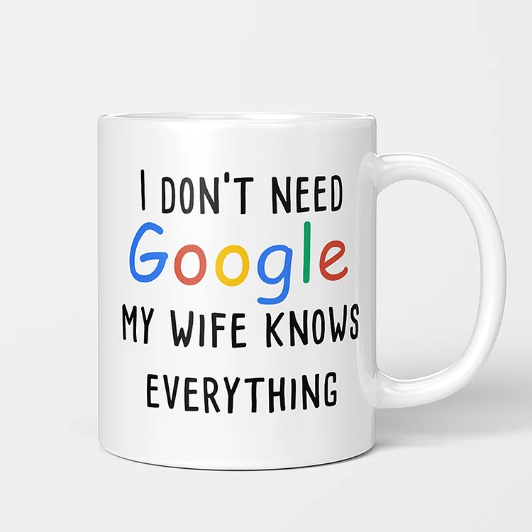 I Don't Need Google Mug