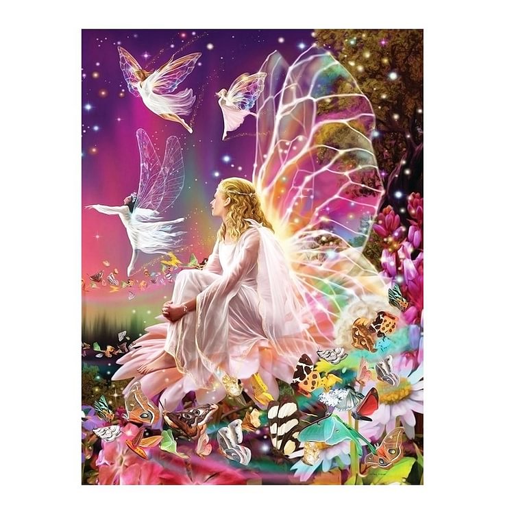 Diamond Painting Butterfly Fairy   40*30cm