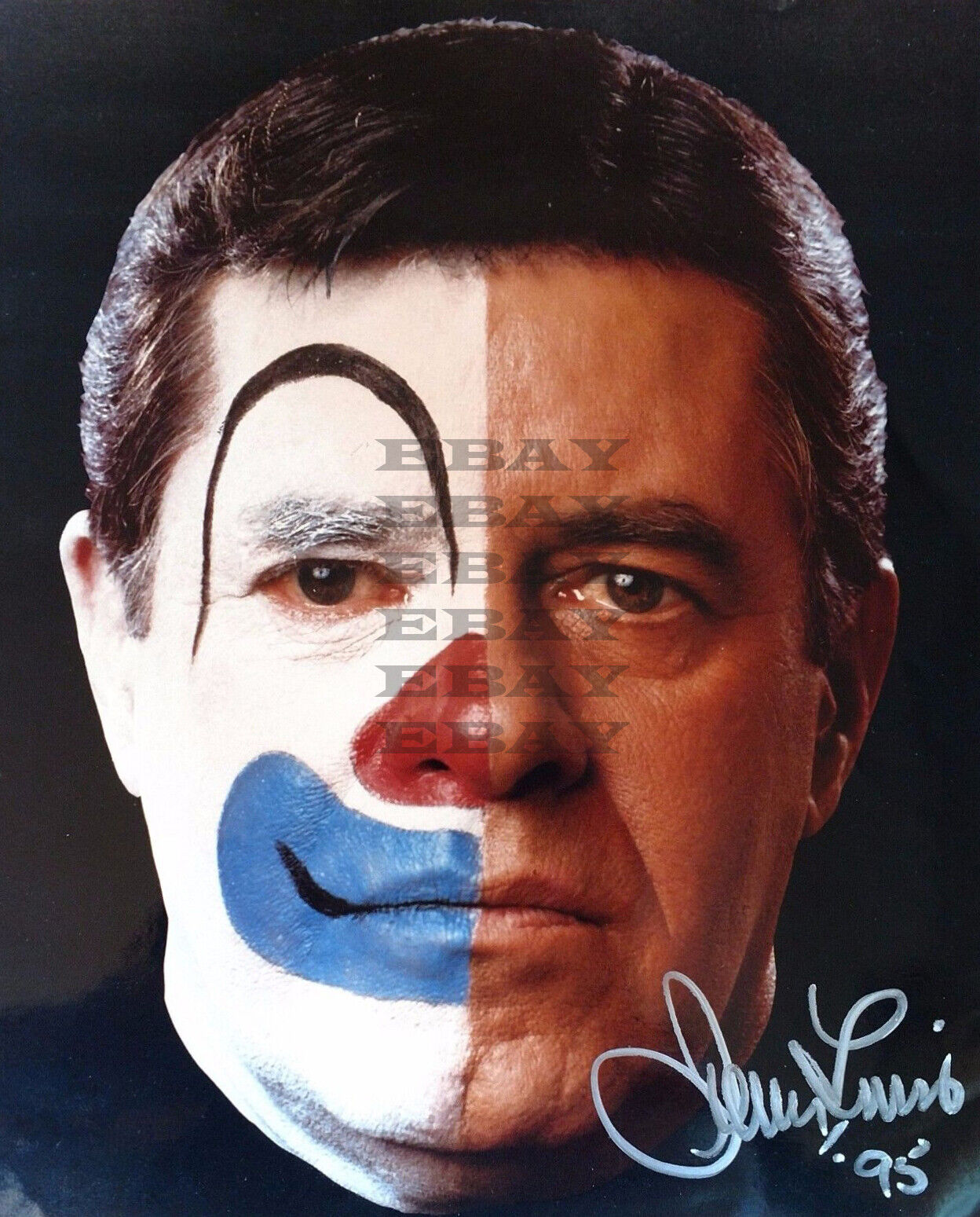 JERRY LEWIS Autographed Signed 8x10 Photo Poster painting Rep