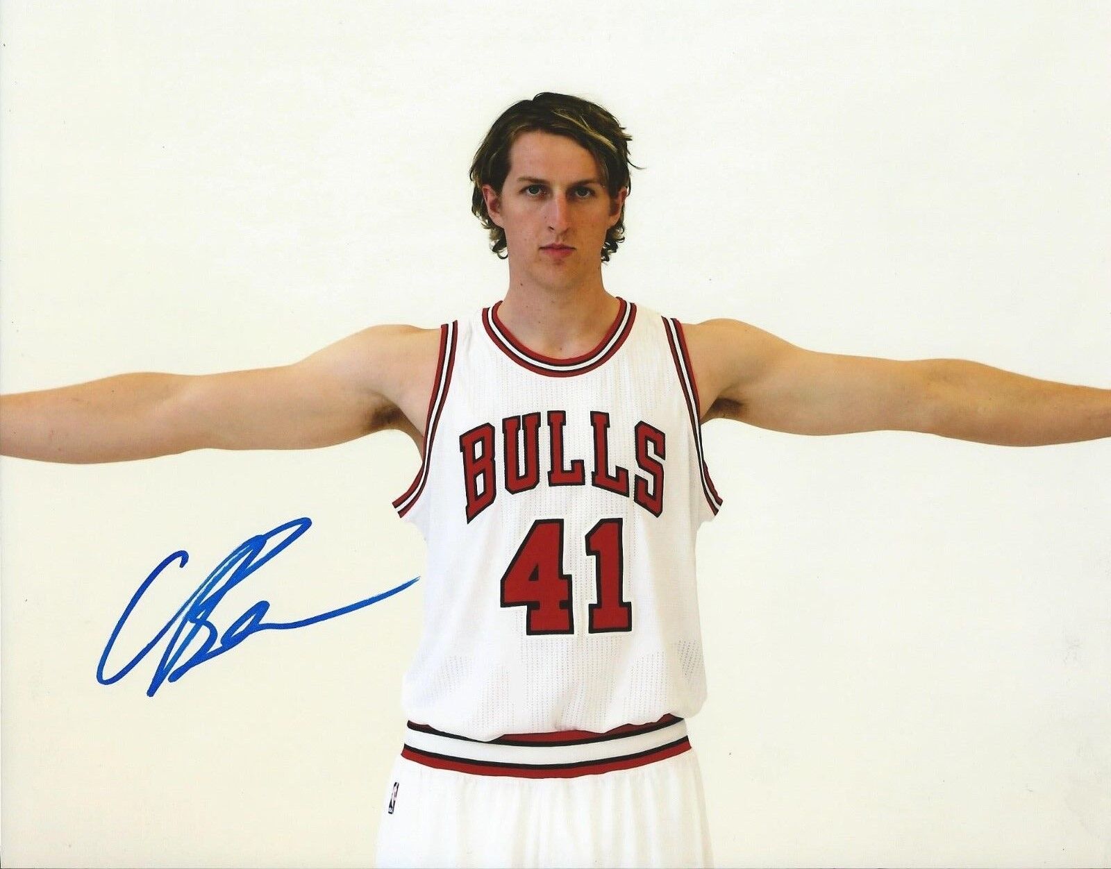 CAMERON BAIRSTOW signed autographed CHICAGO BULLS 8x10 Photo Poster painting w/COA #2 RARE