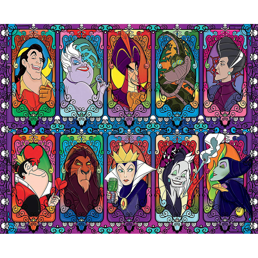 

60*40CM - Paint By Numbers - Cartoon Villain, 501 Original