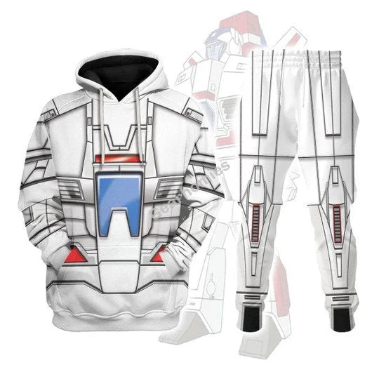 Gearhomie Skyfire Robot Costume Cosplay Hoodie Tracksuit