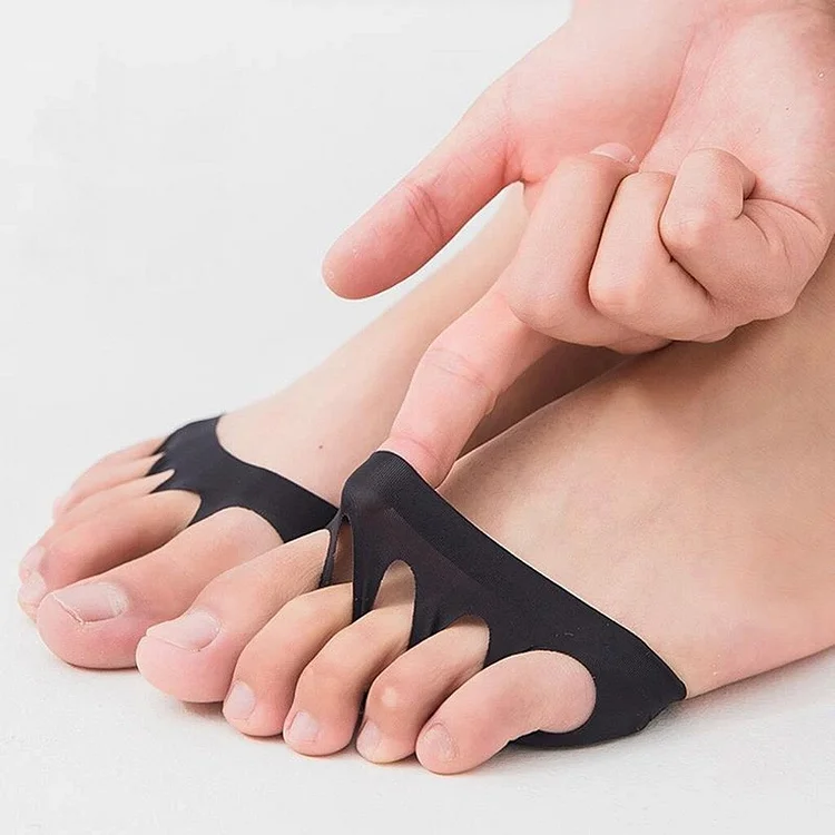Non-slip Corrective Invisible Toe Socks Pad, 8 Pairs