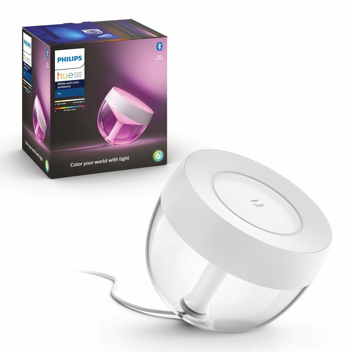 Desk lamp Philips L&aacute;mpara de mesa Iris White 220 V 100 - 240 V