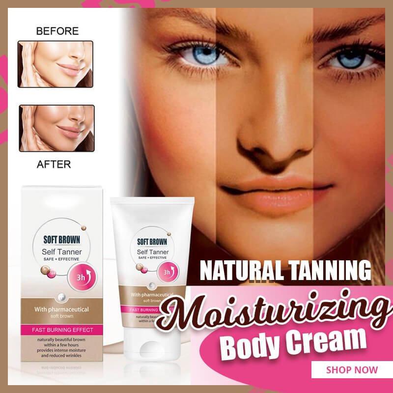 Natural Tanning Moisturizing Body Cream