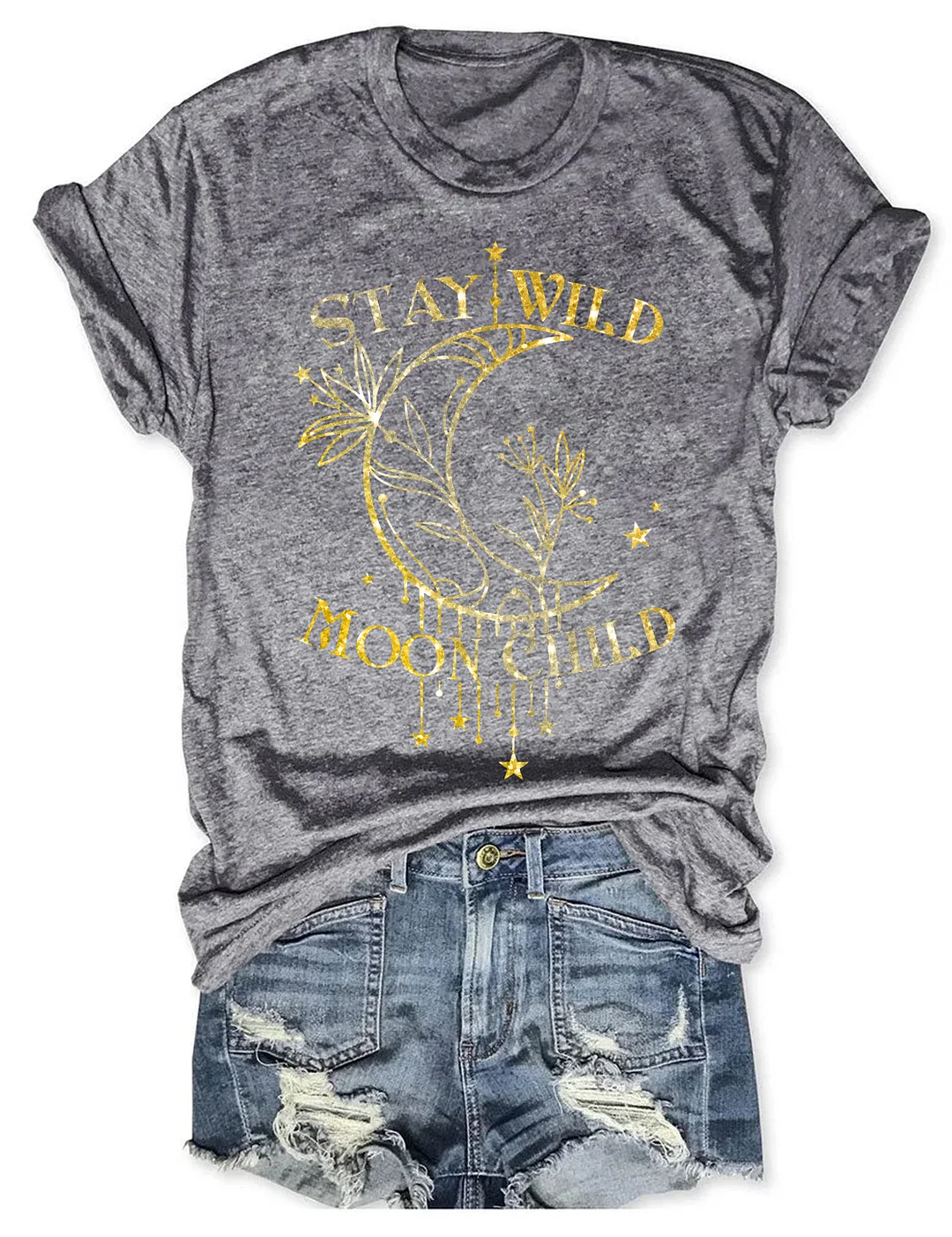 Sparkle Stay Wild Moon Child T-shirt