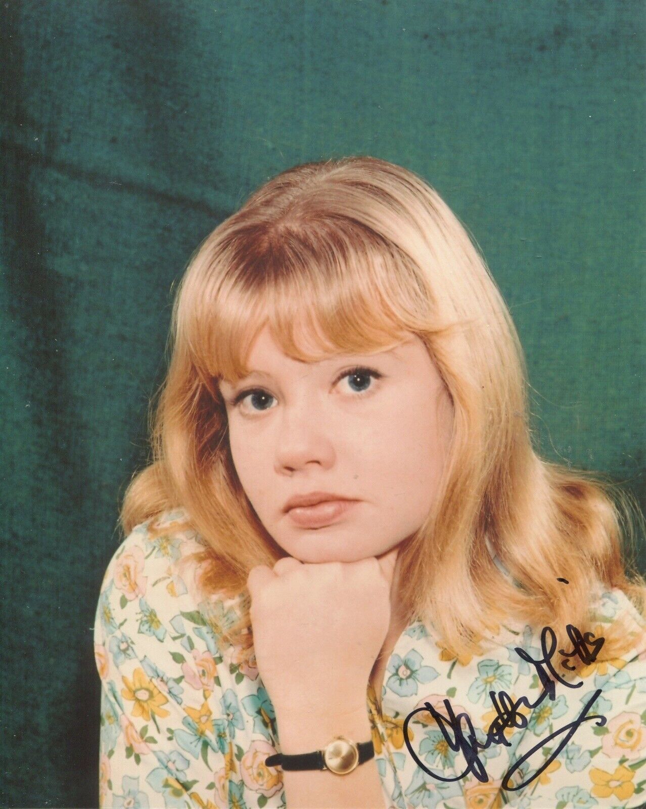 Actress HAYLEY MILLS signed 8x10 Photo Poster painting RefK4 - UACC DEALER