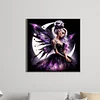 (40*40cm)Butterfly Girl Moon - Full Round Drill Diamond Painting