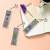 3Pcs DIY Flower Diamond Painting Bookmarks