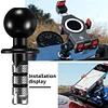 Ball Mount Adapter 17mm 25mm Mobile Phone Holder Aluminum Alloy Bike Phone Mount