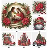 (Multi-Style) Christmas-11CT Stamped Cross Stitch 40*40cm/15.75*15.75in tapestrymarket