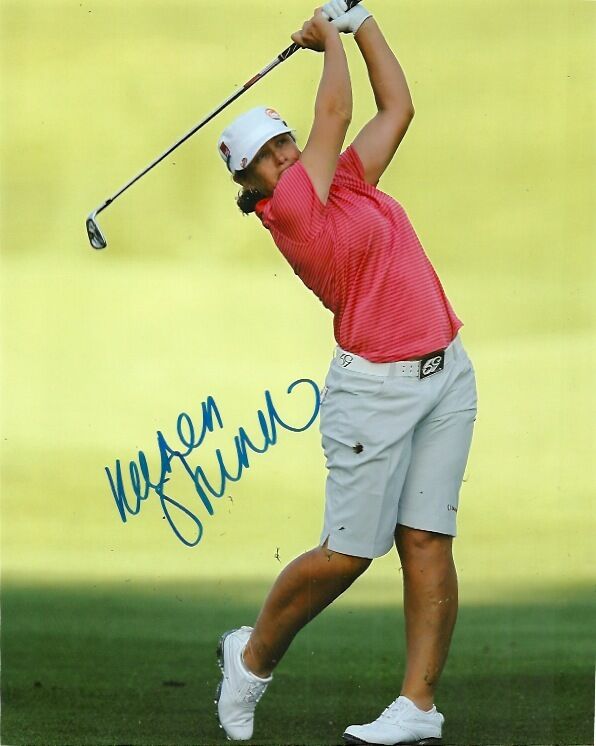 LPGA Karen Stupples Autographed Signed 8x10 Photo Poster painting COA