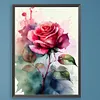 Watercolor Roses-Paint By Numbers Acrylic Painting 30*40CM(Watercolor)