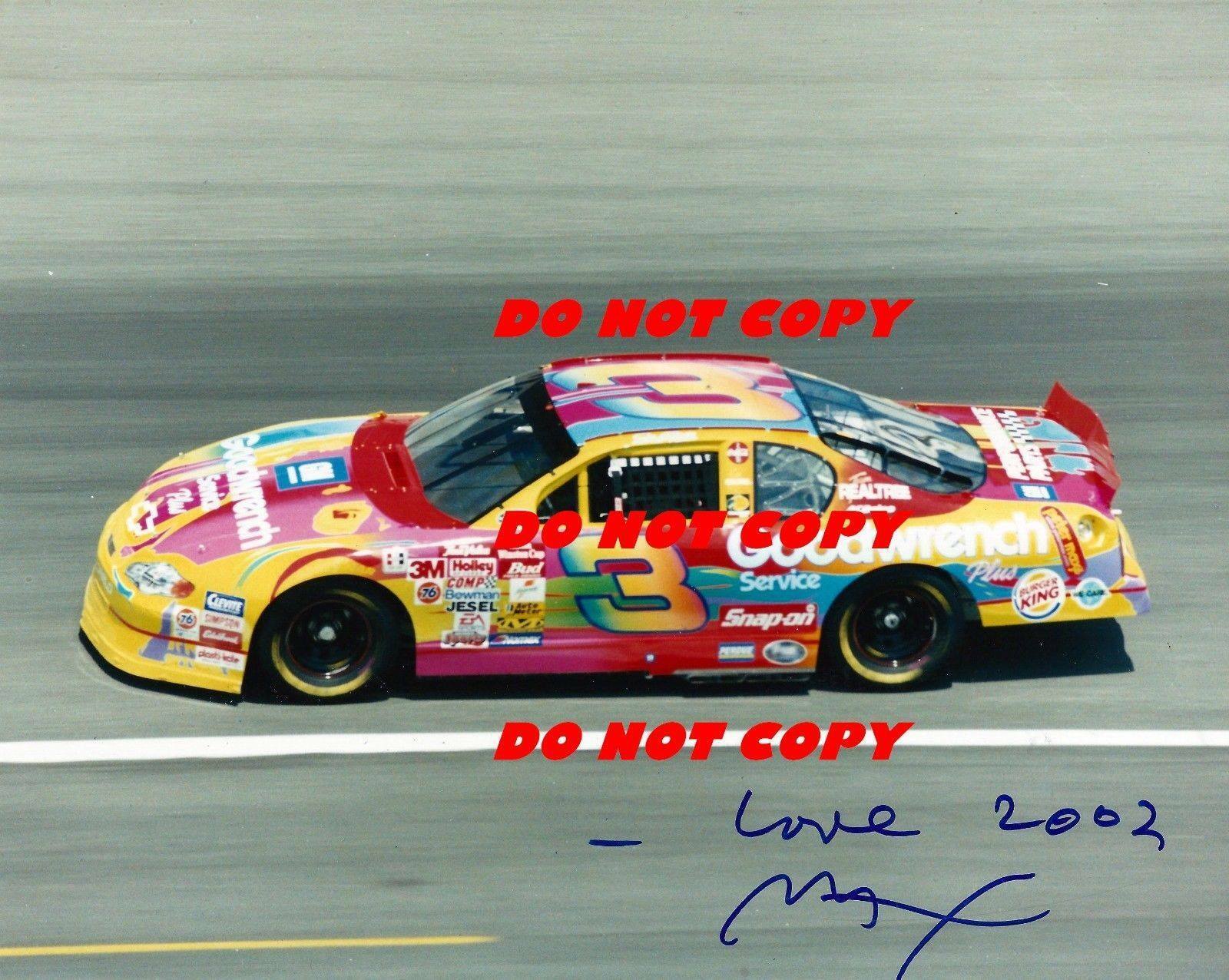 Peter Max - Hand SIgned Autographed 8x10 Photo Poster painting of Dale Earnhardt Car