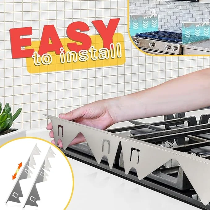 🔥Retractable Stainless Steel Stove Gap Covers