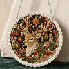 Pendentif de peinture en diamant en renne de No&euml;l pour adultes perceuse simple face